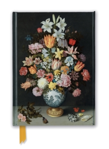 National Gallery: Bosschaert the Elder: Still Life of Flowers (Foiled Journal)