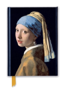 Johannes Vermeer: Girl with a Pearl Earring (Foiled Journal)