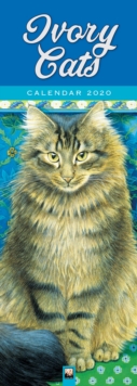 Ivory Cats Slim Calendar 2020 (Art Calendar), Calendar Book Ivory Cats Slim Calendar 2020 (Art Calendar), Calendar Book