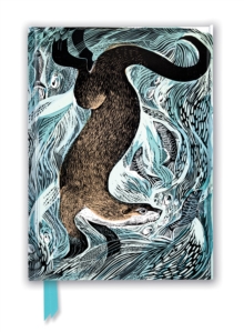 Angela Harding: Fishing Otter (Foiled Journal)