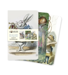 Alice in Wonderland Set of 3 Mini Notebooks