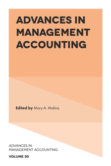 Advances in Management Accounting, Hardback Book Advances in Management Accounting, Hardback Book