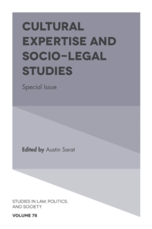 Cultural Expertise and Socio-Legal Studies : Special Issue