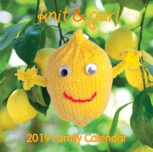 KNIT PURL SQ FAMILY CALENDAR 2019, Book KNIT PURL SQ FAMILY CALENDAR 2019, Book