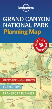 Lonely Planet Grand Canyon National Park Planning Map