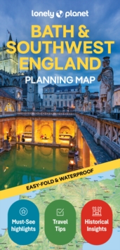Lonely Planet Bath & Southwest England Planning Map