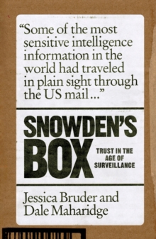 Snowden's Box : Trust in the Age of Surveillance