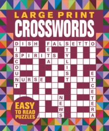 Large Print Crosswords, Paperback / softback Book Large Print Crosswords, Paperback / softback Book