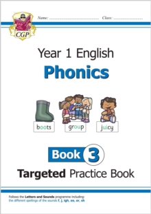 KS1 English Year 1 Phonics Targeted Practice Book - Book 3