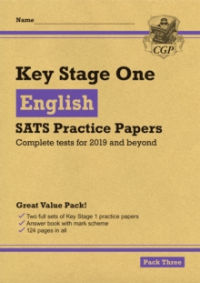 New KS1 English SATS Practice Papers: Pack 3 (for the tests in 2019), Paperback / softback Book New KS1 English SATS Practice Papers: Pack 3 (for the tests in 2019), Paperback / softback Book