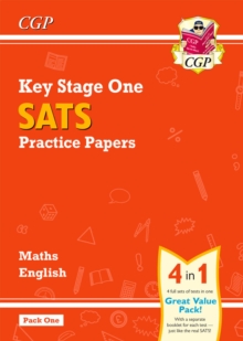 New KS1 Maths and English SATS Practice Papers Pack (for the tests in 2019) - Pack 1, Paperback / softback Book New KS1 Maths and English SATS Practice Papers Pack (for the tests in 2019) - Pack 1, Paperback / softback Book