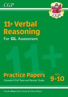 11+ GL Verbal Reasoning Practice Papers - Ages 9-10 (with Parents' Guide & Online Edition)