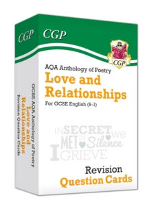 GCSE English: AQA Love & Relationships Poetry Anthology - Revision Question Cards