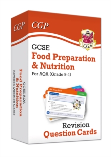 GCSE Food Preparation & Nutrition AQA Revision Question Cards