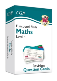 Functional Skills Maths Revision Question Cards - Level 1