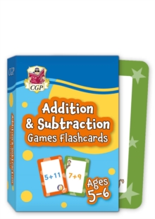 Addition & Subtraction Games Flashcards for Ages 5-6 (Year 1)