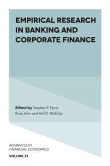 Empirical Research in Banking and Corporate Finance