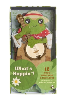 Whats Hoppin? Notecards : 12 Frog Notecards & Envelopes