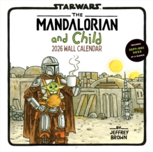 Star Wars The Mandalorian and Child 2026 Wall Calendar