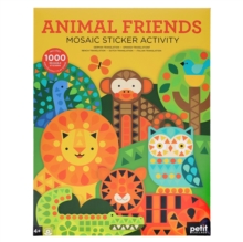 Mosaic Sticker Activity: Animal Friends