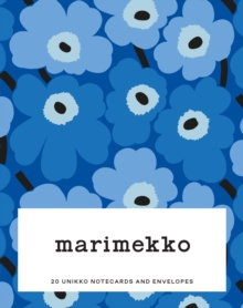 Marimekko Notes (Blues) : 20 Unikko Notecards and Envelopes