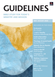 Guidelines May-August 2026 : Bible study for today's ministry and mission