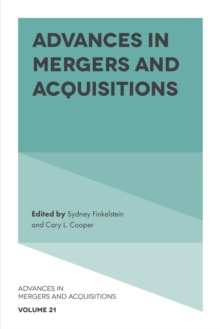 Advances in Mergers and Acquisitions