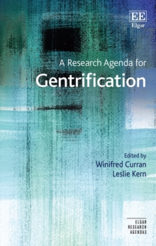 Research Agenda for Gentrification