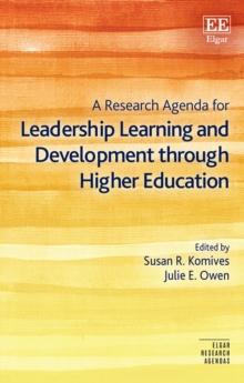 Research Agenda for Leadership Learning and Development through Higher Education