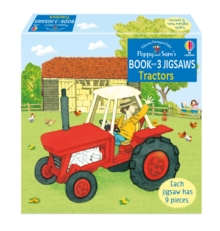 Poppy and Sam's Book and 3 Jigsaws: Tractors