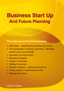 Business Start Up And Future Planning