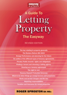 A Guide To Letting Property : Revised Edition - 2024