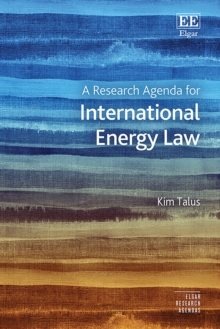 Research Agenda for International Energy Law