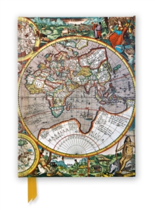 Pieter van den Keere: Antique Map (Foiled Journal)