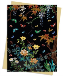 Ashmolean Museum: Cloisonne Casket with Flowers and Butterflies Greeting Card Pack : Pack of 6