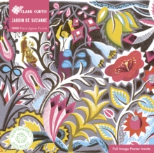 Adult Sustainable Jigsaw Puzzle Clare Curtis: Jardin de Suzanne : 1000-pieces. Ethical, Sustainable, Earth-friendly