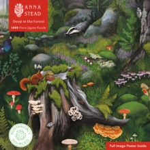 Adult Sustainable Jigsaw Puzzle Anna Stead: Deep in the Forest : 1000-pieces. Ethical, Sustainable, Earth-friendly