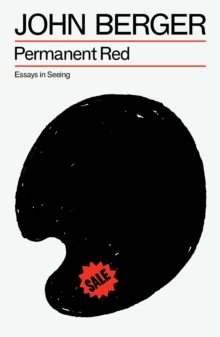 Verso The Permanent Red , Essays In Seeing