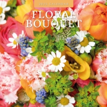 Floral Bouquet 2025 Square Wall Calendar