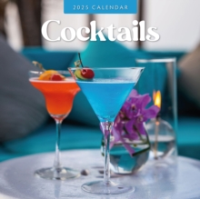 Cocktails 2025 Square Wall Calendar