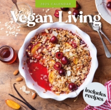 Vegan Living 2025 Square Wall Calendar