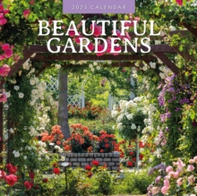 Beautiful Gardens 2025 Square Wall Calendar