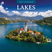 Lakes 2025 Square Wall Calendar