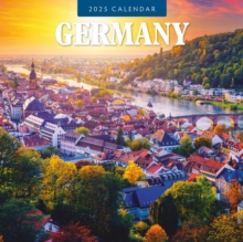 Germany 2025 Square Wall Calendar