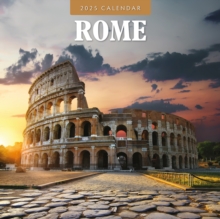 Rome 2025 Square Wall Calendar