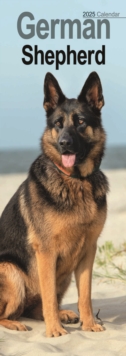 German Shepherd Slim Calendar 2025