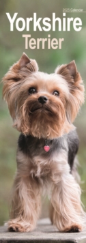 Yorkshire Terrier Slim Calendar 2025