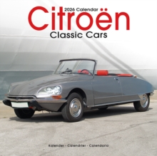 Avonside Publishing Ltd Citroen Classic Cars Calendar 2026 Square Car Wall Calendar - 16 Month