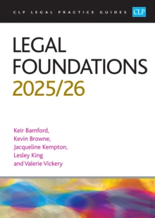 Legal Foundations 2025/26 : Legal Practice Course Guides (LPC)