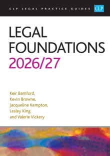 Legal Foundations 2026/27 : Legal Practice Course Guides (LPC)